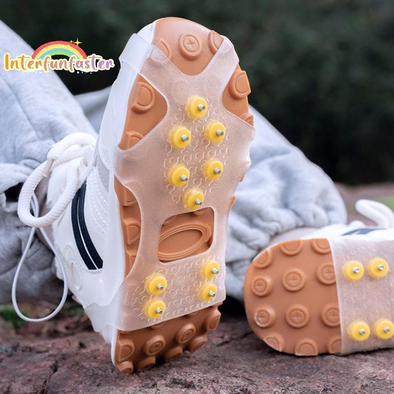 [Interfunfasterfunb] 10 Pinos De Garra De Gelo De Neve Antiderrapante Térmico Plástico Elastômero Sapatos De Escalada Pi