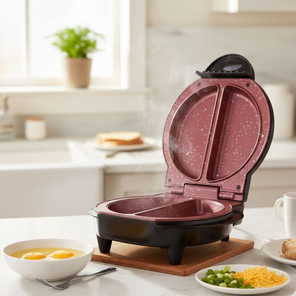 Omeleteira Britânia Premium Redstone Turbo Preparo Rápido 750w