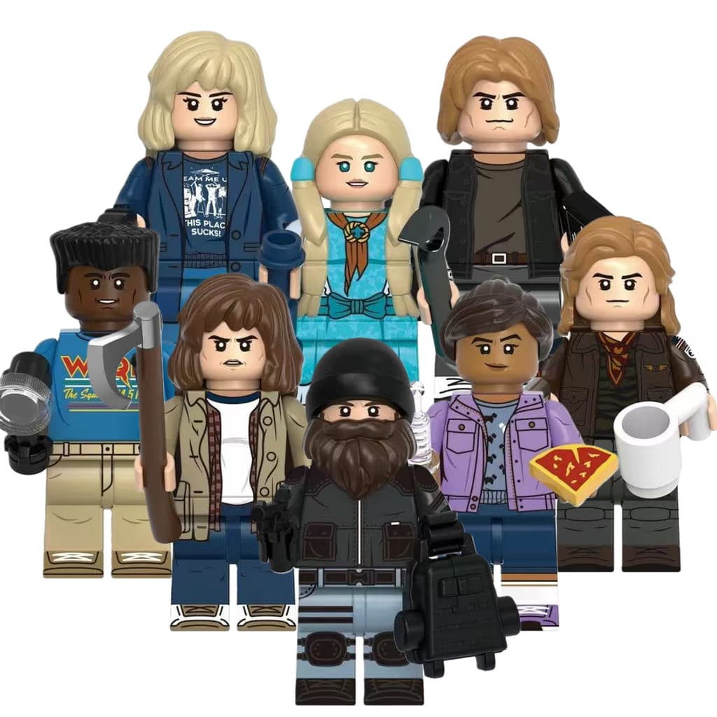 G0194 GH0730-GH0737 Series Action Figure Bloco De Construção Coleção Brinquedos Para Criança