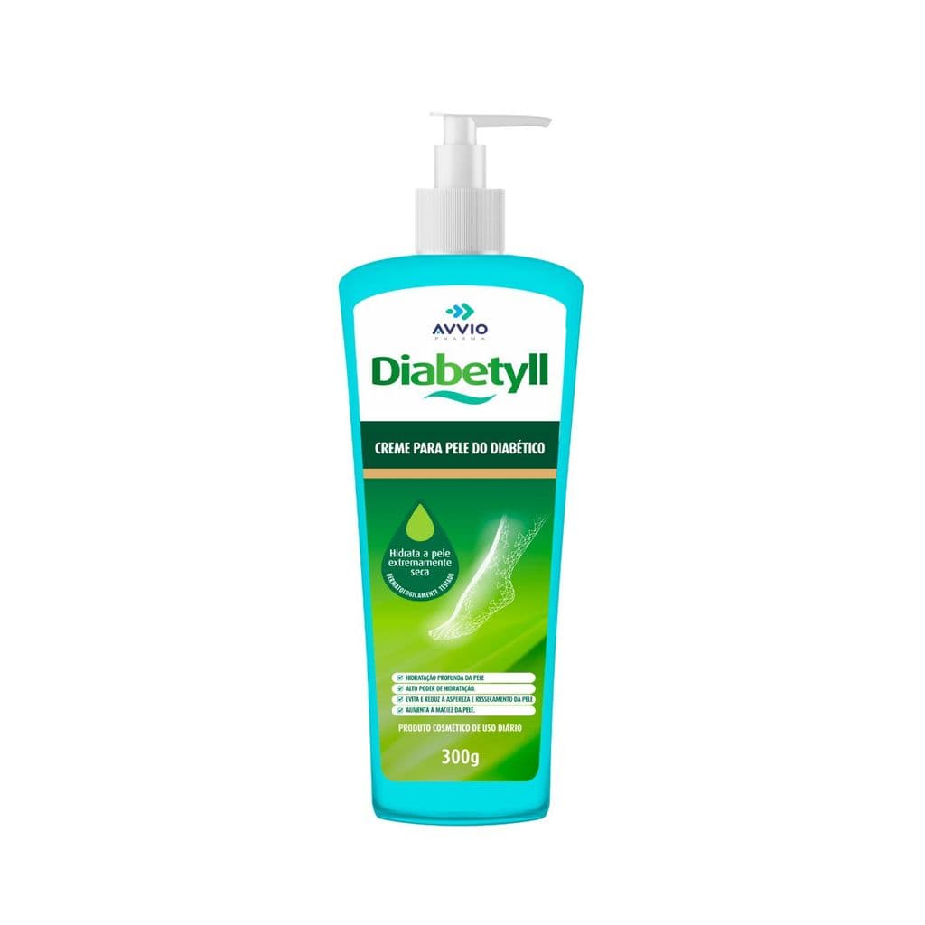 Diabetyll Creme de Hidratação AVVIO - 300g