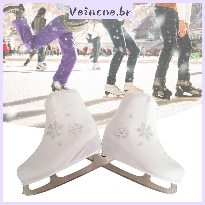 Elásticas Para Sapatos Patinação Artística VEI Protetores Patins Ar