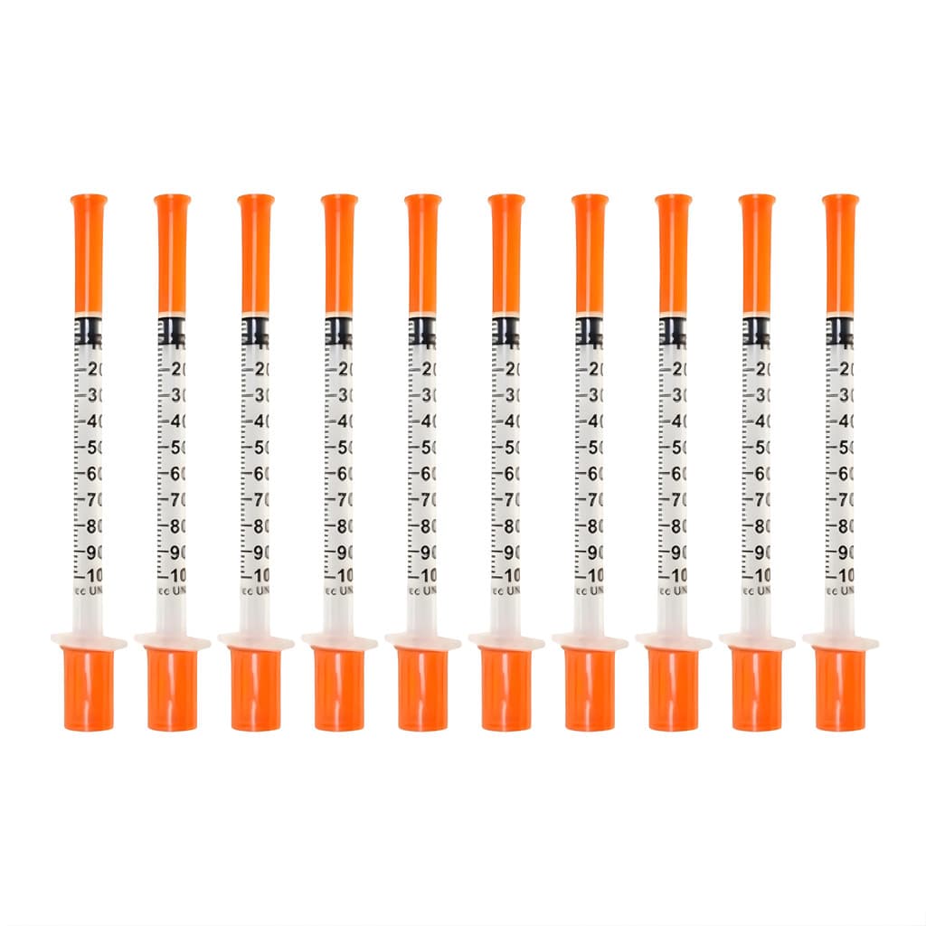 Seringa Insulina 1ml Agulha Fixa 8x0,30mm Venper - Kit 10un