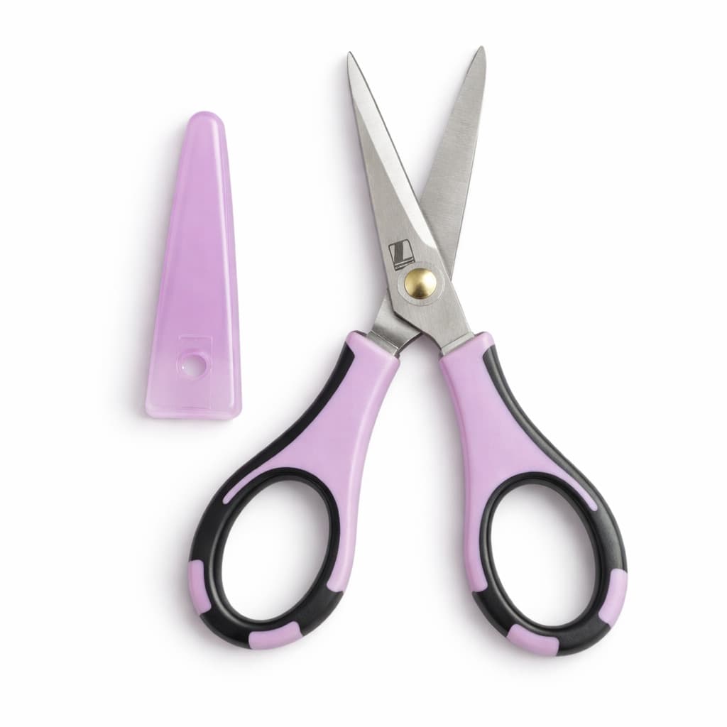 Tesoura de Precisão 5" Lanmax LM-117035 com Capa Protetora para artesanato