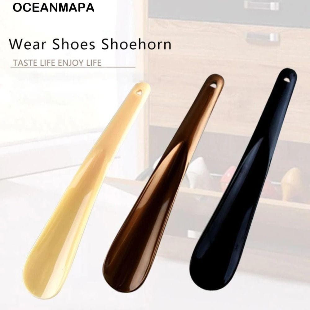 Buzina De Sapato OCEANMAPA , Levantador Em Forma De Colher De 7.6 " , Estilo Fashion PP Plástico Leve Ajudante Preguiços