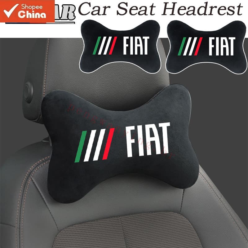 1/2 Peças Nova Almofada de Pescoço para Encosto de Cabeça de Carro Fiat, Almofada de Segurança Universal para Argo 50 TK