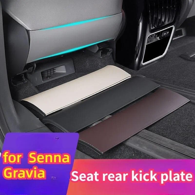 Apto Para Toyota Senna Gravia 2022 2023 2024 2021 Tapete De Proteção Do Assento Traseiro Anti Kick Pad Acessórios Carro