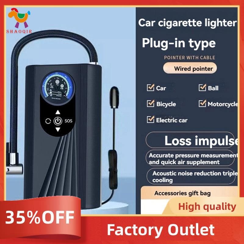 Mini Bomba De Ar Digital Para Carro , Inflador De Pneus Portátil , Compressora Motocicleta , Bicicleta , Pneu Inflável