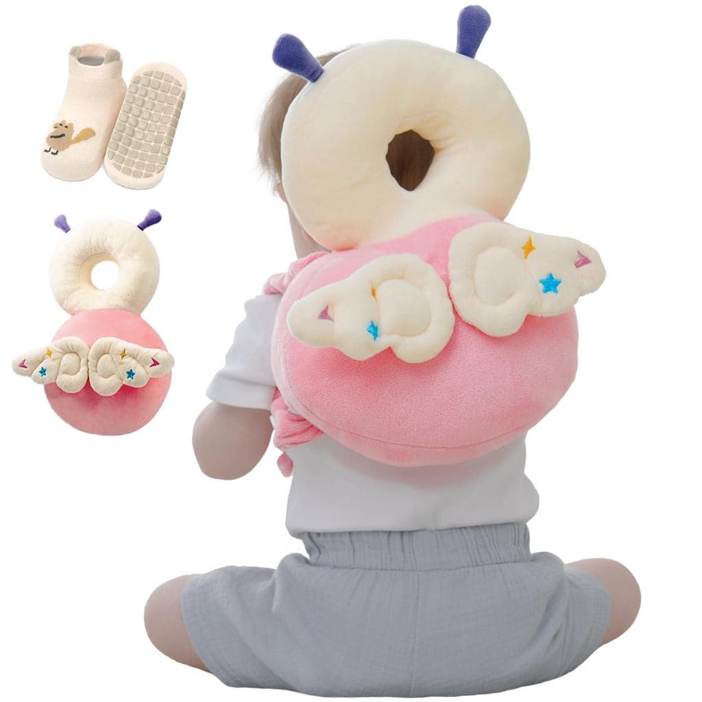 Mochila Protetora De Cabeça De Bebê Com Segurança , Proteção Ajustável Para Crianças Pequenas Caminhar E Engatinhar , 0.