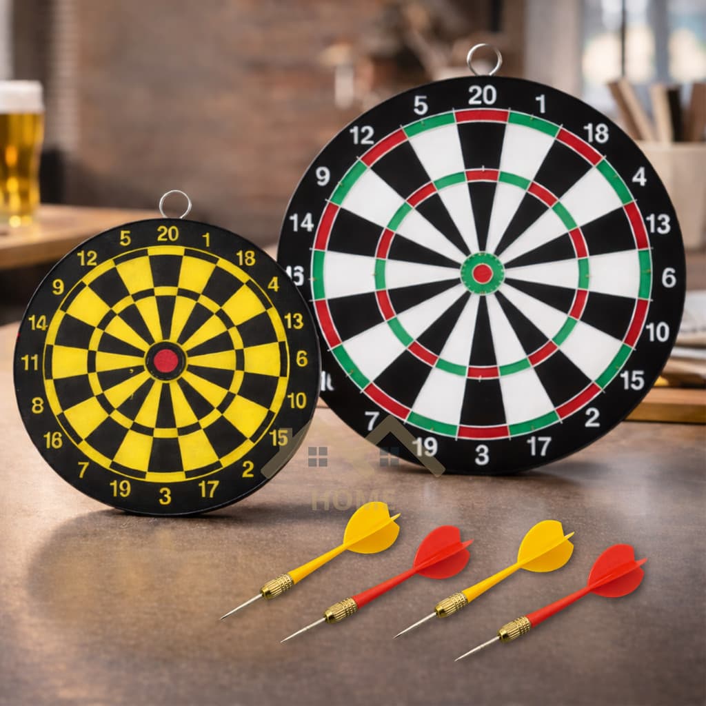 Jogo De Dardos Profissional Grande Alvo Dardos Tiro ao Alvo Dupla Face Tabuleiro