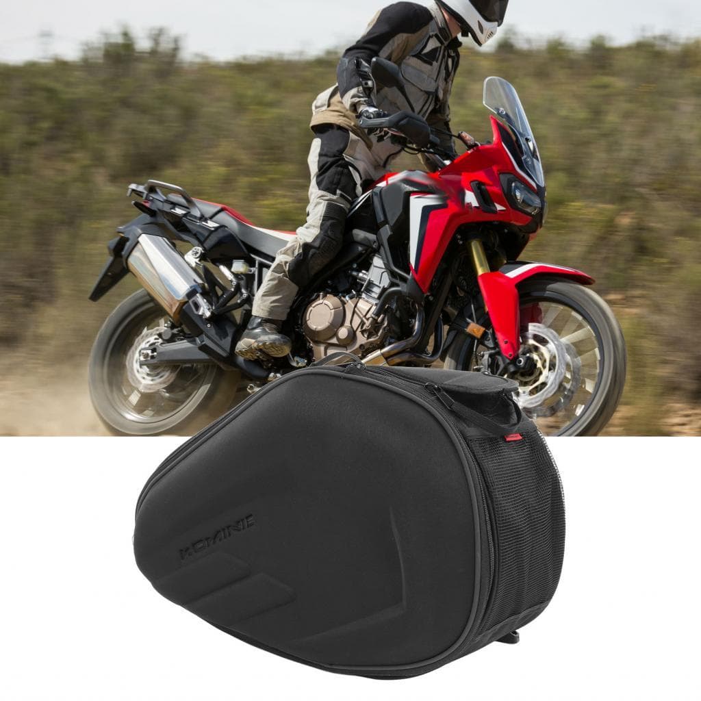 homgeek-BR Aumotop Saddle Bag Bolsas laterais multifuncionais de grande capacidade para viajantes pretas 36L-58L 1 par