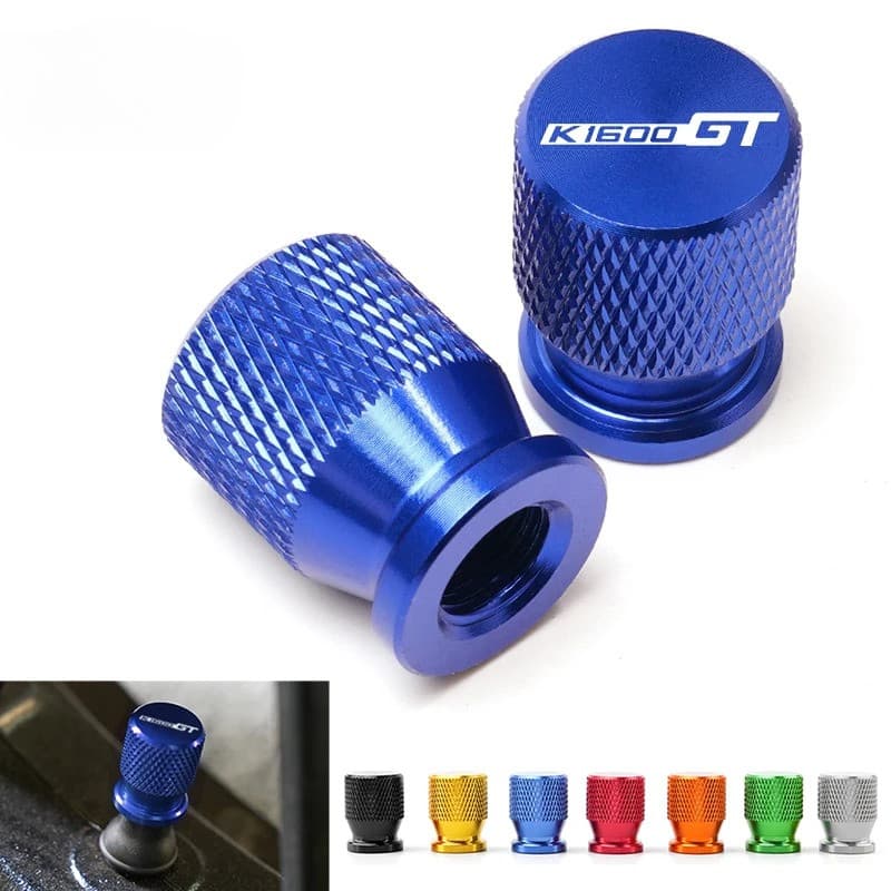 Novo Para BMW K1600GT K1600GTL K1600 GT GTL 2011-2025 Motocicleta Aro Da Roda De Alumínio Porta Ar Tampas Haste