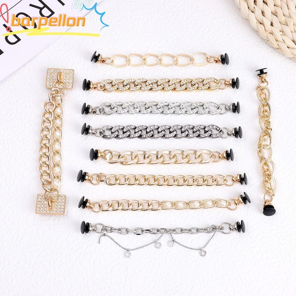 Fivela De Decoração BARPELLON Para Sapatos Com Furos Brilhando Sandálias Pingente De