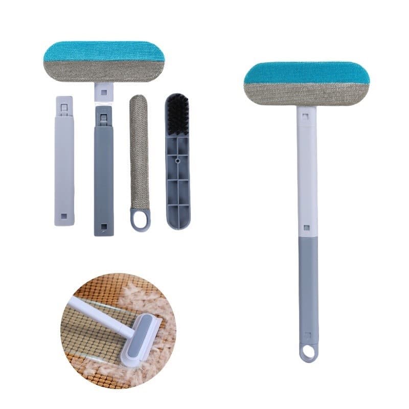 Escova Multifuncional Para Remoção De Pelos De Animais E Limpeza De Roupas Pet