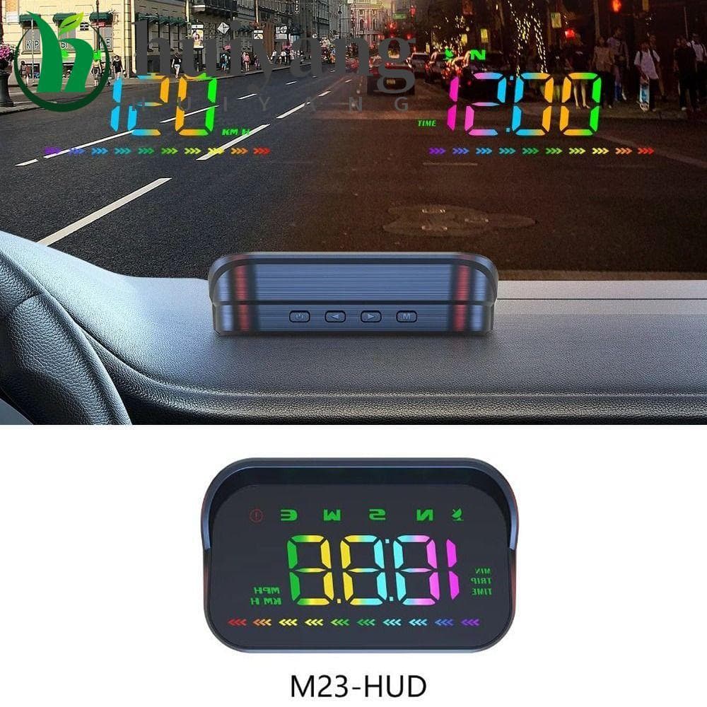 HUIYANG Car Head Up Display , Velocímetro Digital Universal HUD , Projetor De Pára-Brisa Portátil De Plástico
