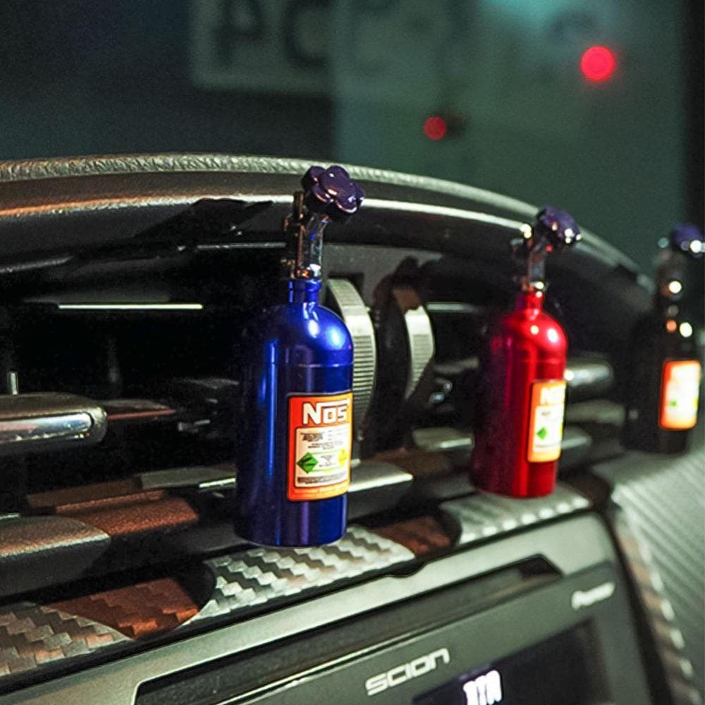 TKEY Interior Do Carro NOS Ambientador Boleto Perfume De Alumínio Encaixotado Ventilação De Ar Recarga Clipe K9O9