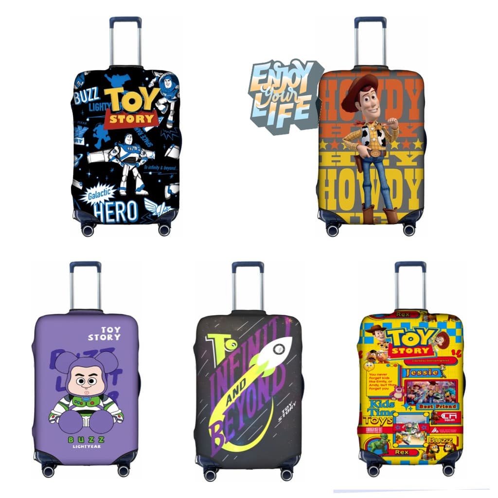 Capas De Mala De Desenho Animado Toy Story Capa De Bagagem Grossa Elástica Protetora T103