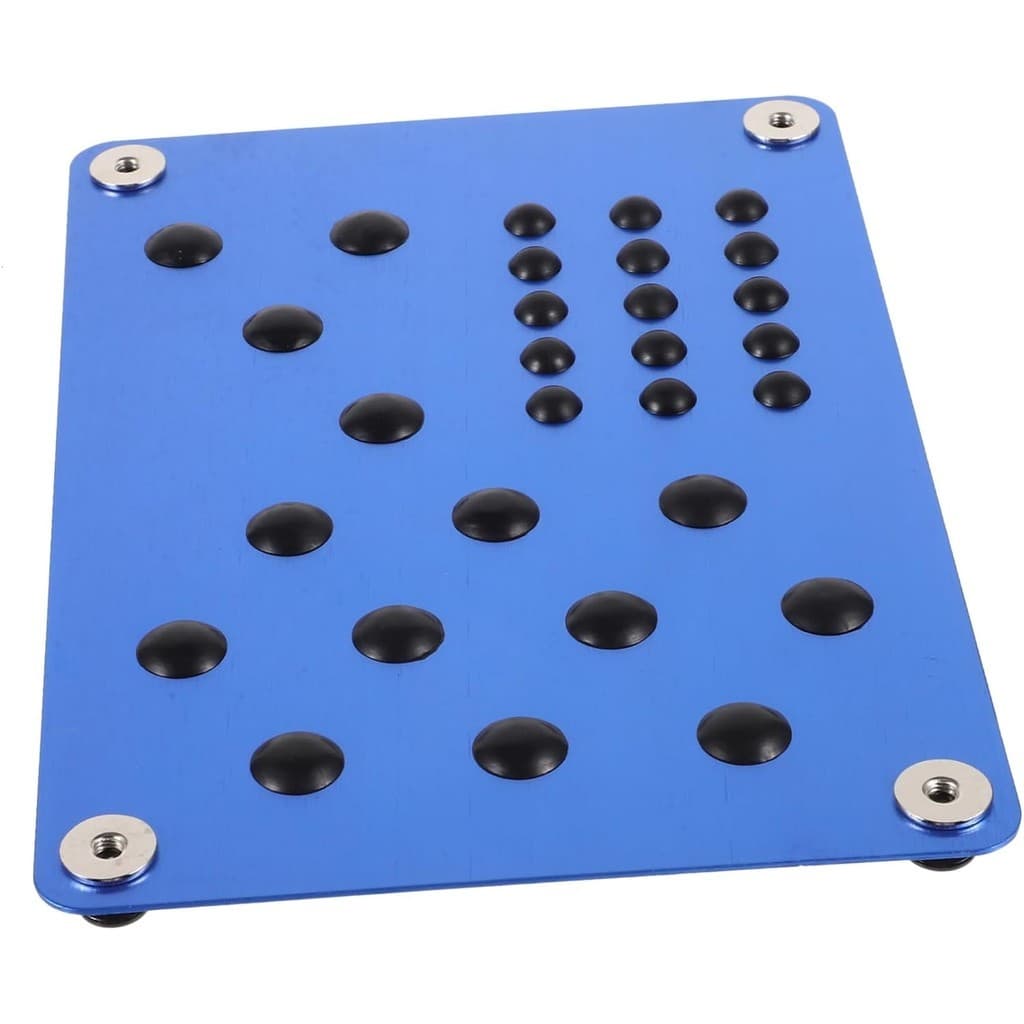 Mobestech Pedal Liga De Alumínio Tapete Calcanhar Protetor De Carro Fácil Instalação Sem Perfuração