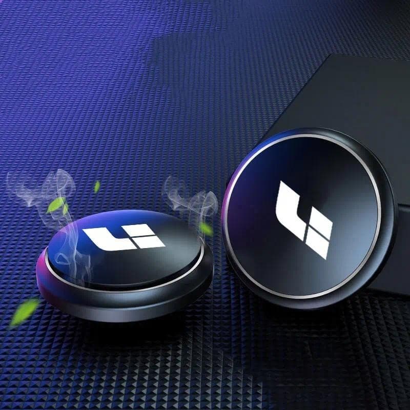 Purificador De Ar Do Carro Alumínio UFO Estilo Perfume Automático Para Lixiang Líder IDEAL L6 L7 L8 L9 Li Um MEGA Acessó