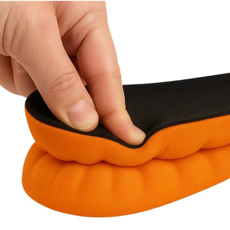Palmilha em gel PU com bolhas 4D  confortável para qualquer tipo de calçado