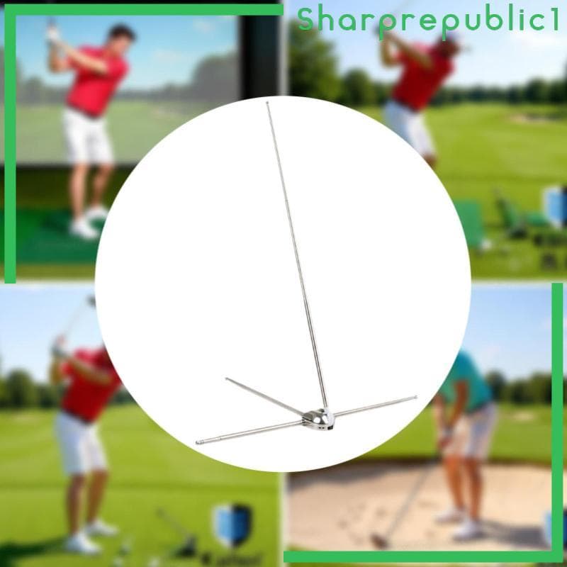 [Sharprepublic1] Haste De Treinamento Profissional Para Swing De Golfe , Ferramenta Portátil De Alinhamento De Clube Ses