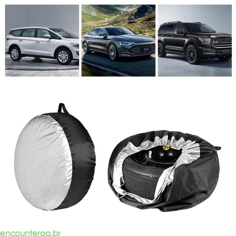 Encontroraa Saco Pneu Carro À Prova Dwaterproof Anti Poeira Capa Risco Sobressalente