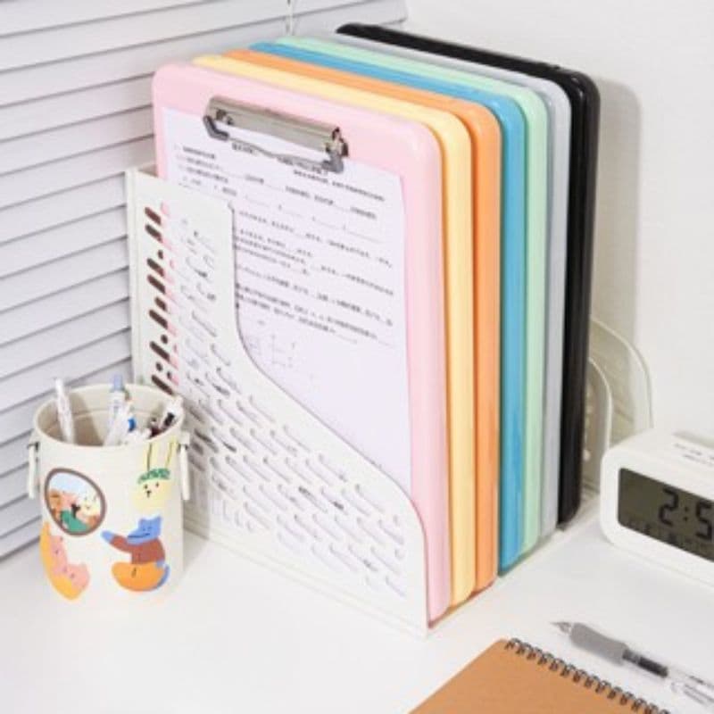 Prancheta Porta Documentos A4 com Abertura  Organização Prática para Escola e Trabalho WL-2634