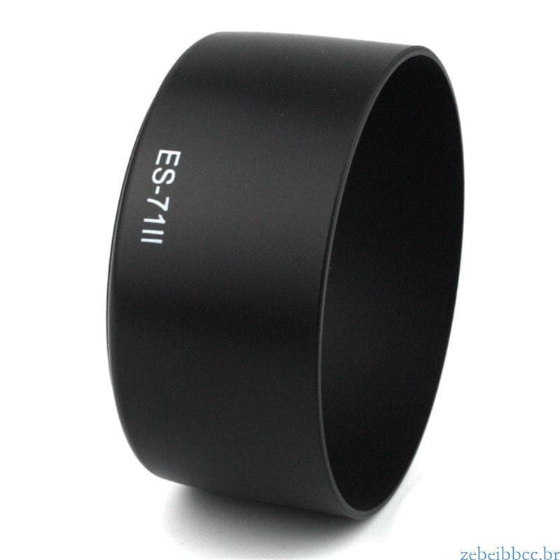 zebeibbcbr Capa Lente Profissional Para Câmera EF50mm f 1 4 50F1 4USM Sombra Reversível Acesso À Fotografia Ar Liv