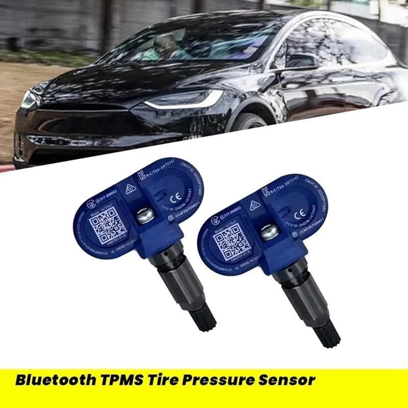 Novo Sensor TPMS Bluetooth 2Pcs 1490701-01-B Para Tesla Modelo 3 Yxs 2020-2024 Monitor Do De Pressão Dos Pneus 1490750-0