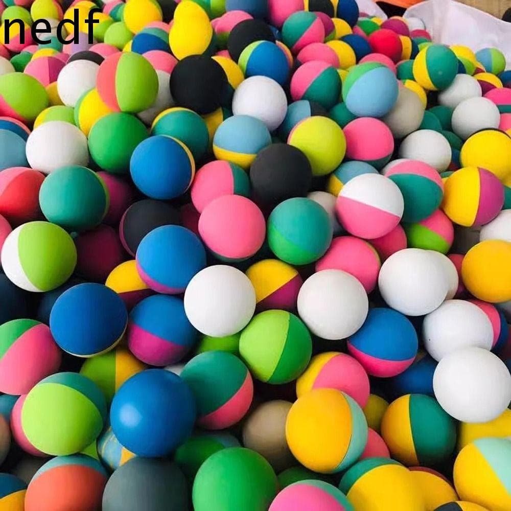 NEDFS Bola De Squash , Raquetebol Profissional Oca , Bolas De Raquete De Borracha De Alta Elasticidade De 6cm Para Inici