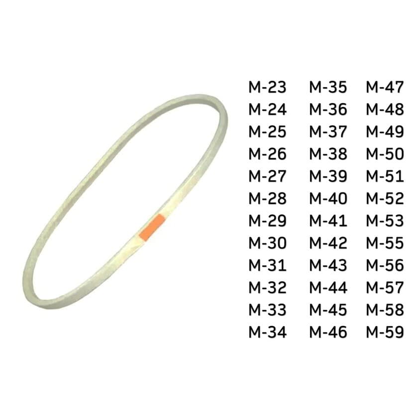 Correia para Máquina de Costura - mais de 30 tamanhos