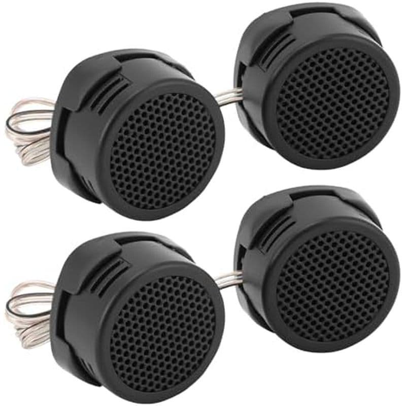 QWORK 2 Pares De Conjunto De Tweeter De Cúpula De Seda De Neodímio De Alta Potência-500 W , 4 Ohm , Super Frequência ,-P