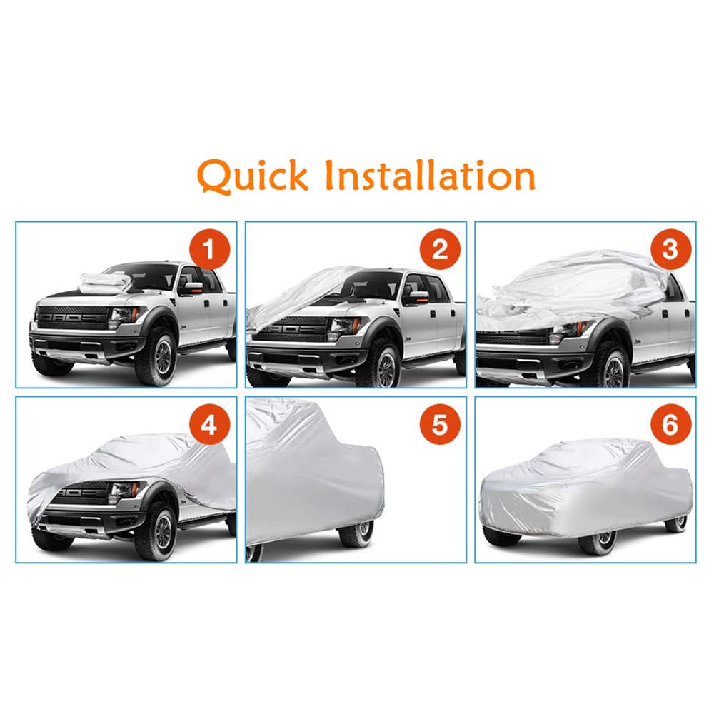 Fingerstyle-BR XIXIAN Truck Cover Carro para todas as estações para coleta contra detritos de poeira Proteção UV à