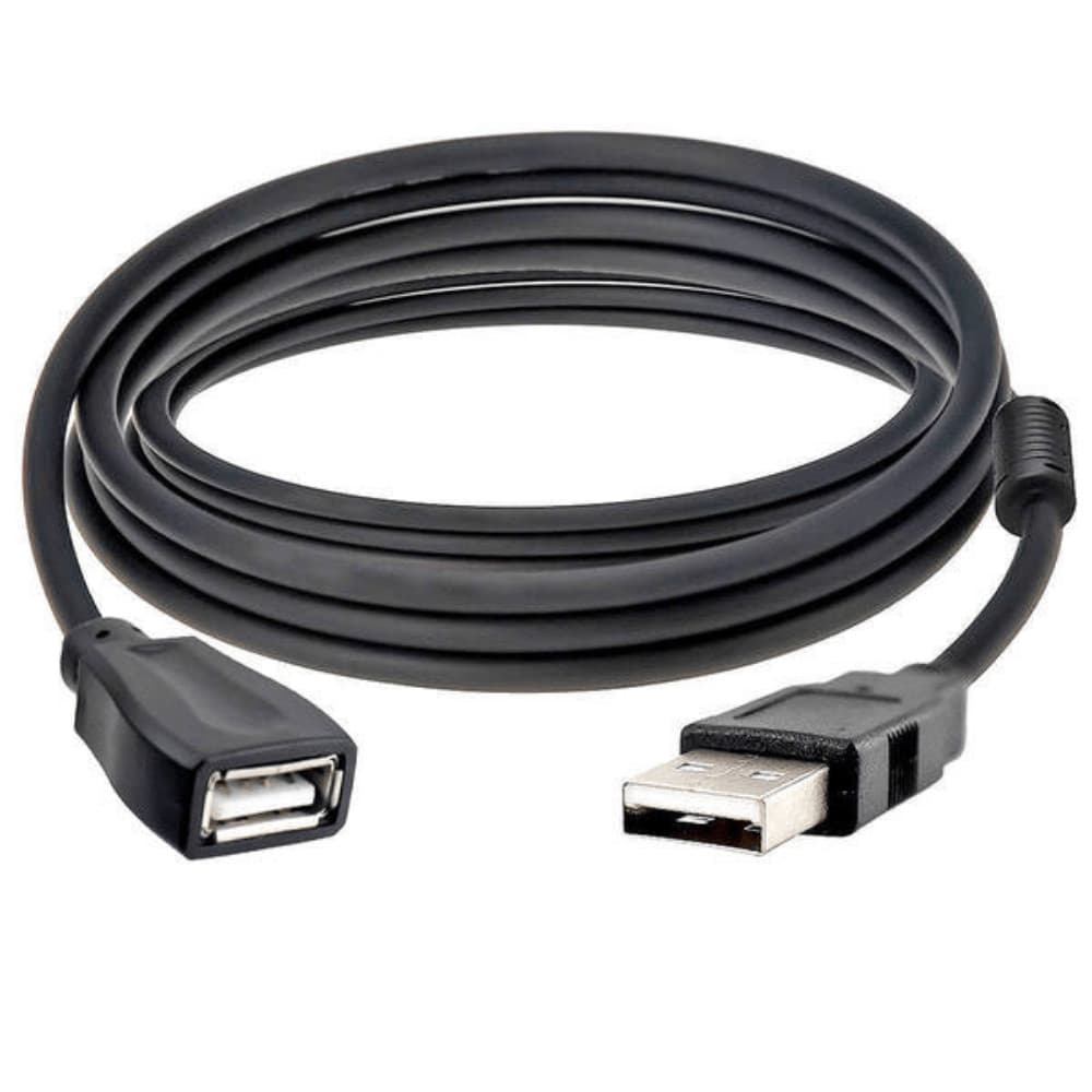 Cabo USB 2.0 Extensor USB 2.0 AM + FM Cabo 1.5 metro Feinier