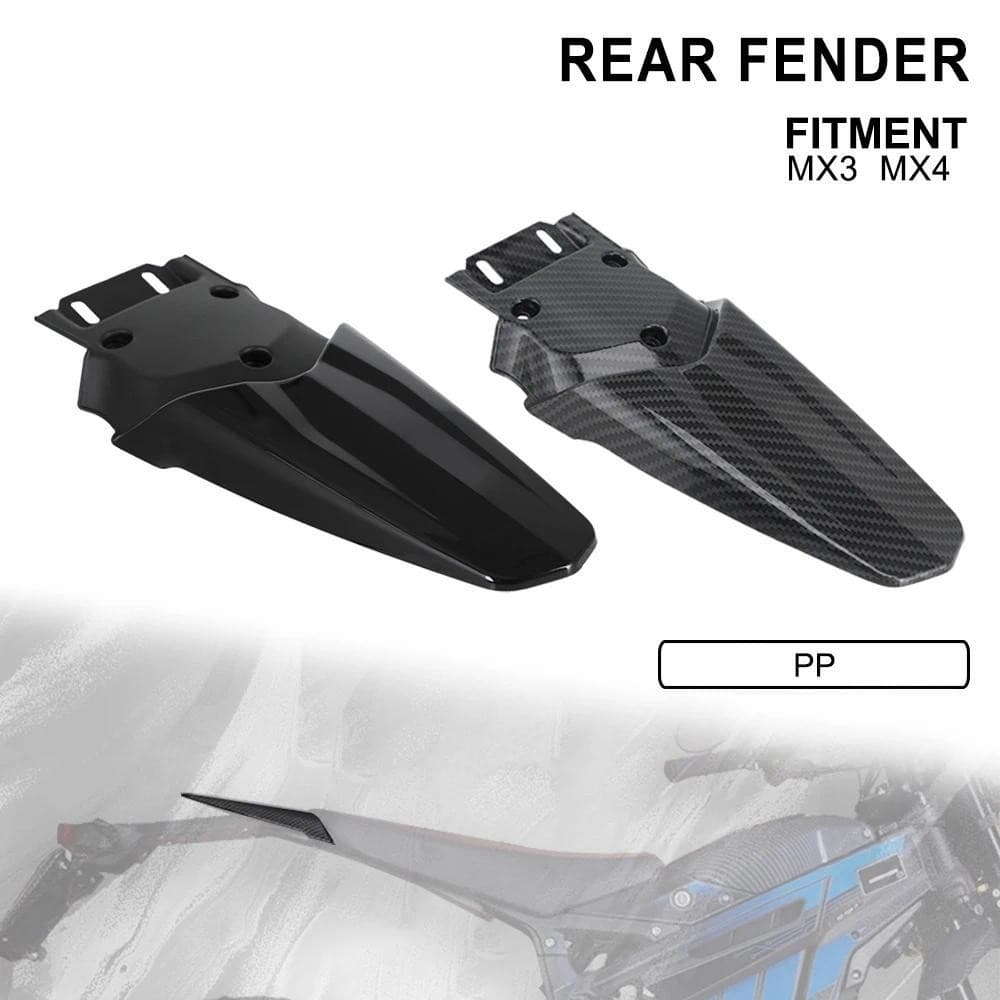 Fender Para-Lama Traseiro Roda Capa Protetor Respingo Paralama Talaria Talia MX3 MX4 Motocicleta Scooter