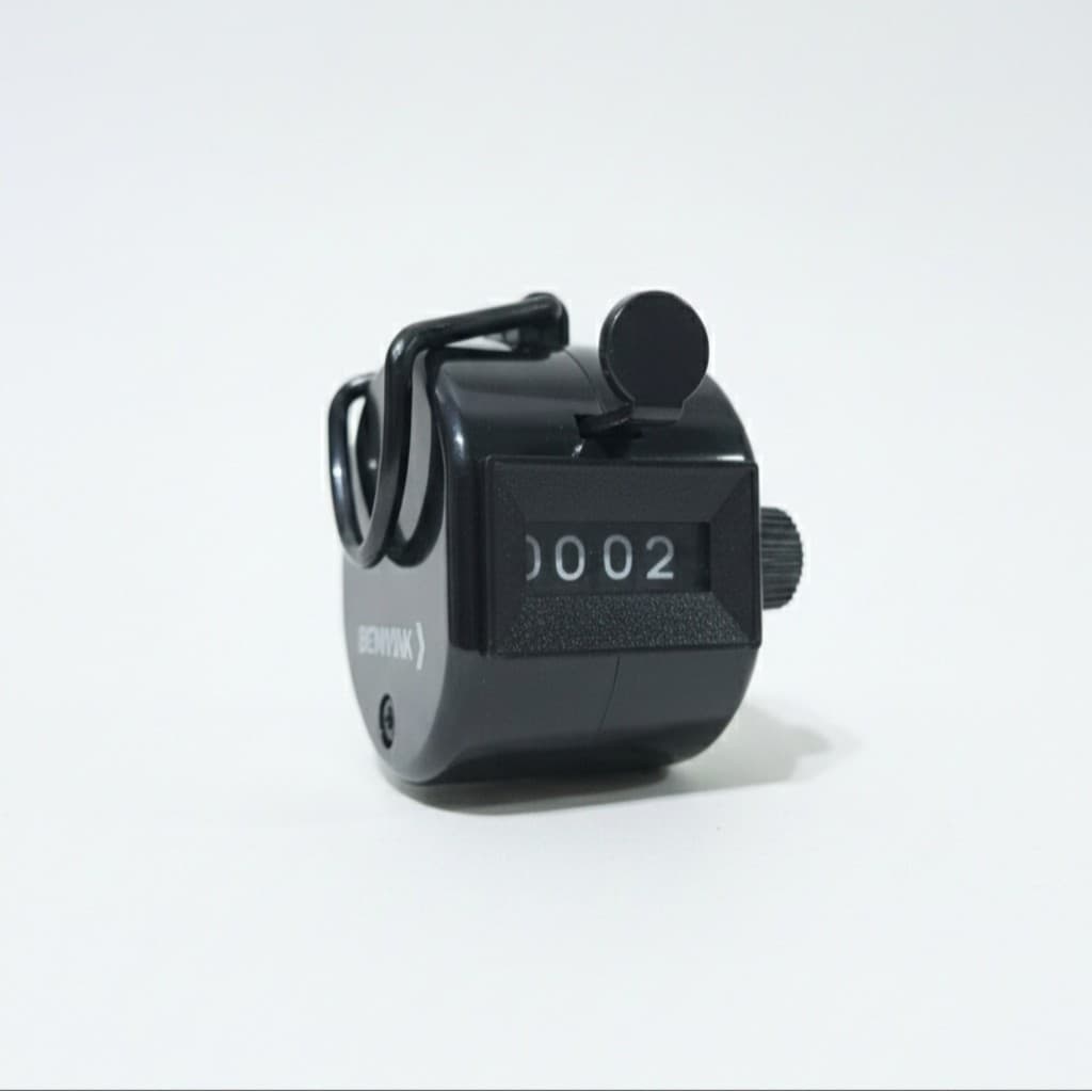 Contador Manual Numérico 4 Dígitos – Portátil, Preciso e Resistente