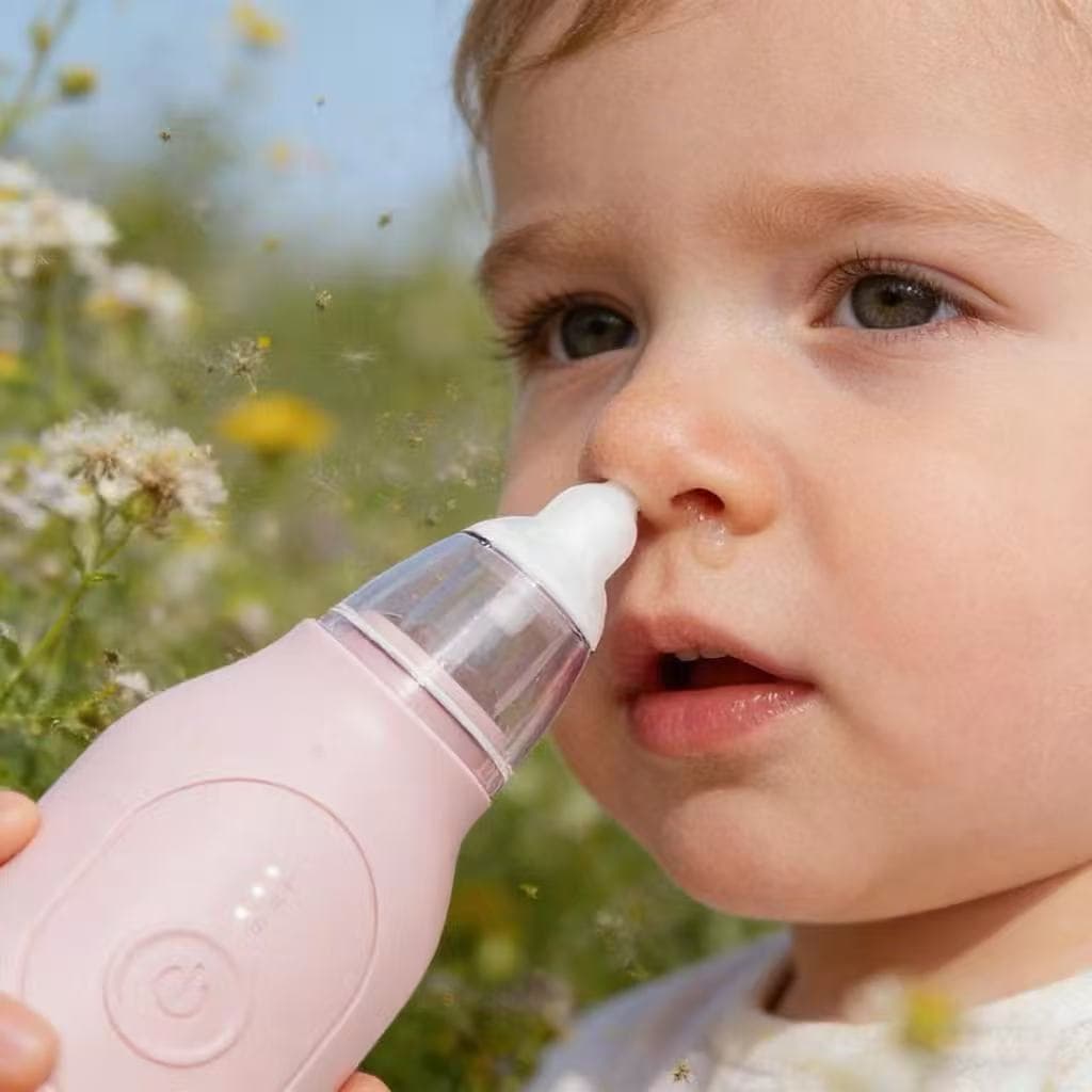 Aspirador Nasal Recarregável Para Bebês Silicone Ajustável Sucção Elétrica Crianças-XL
