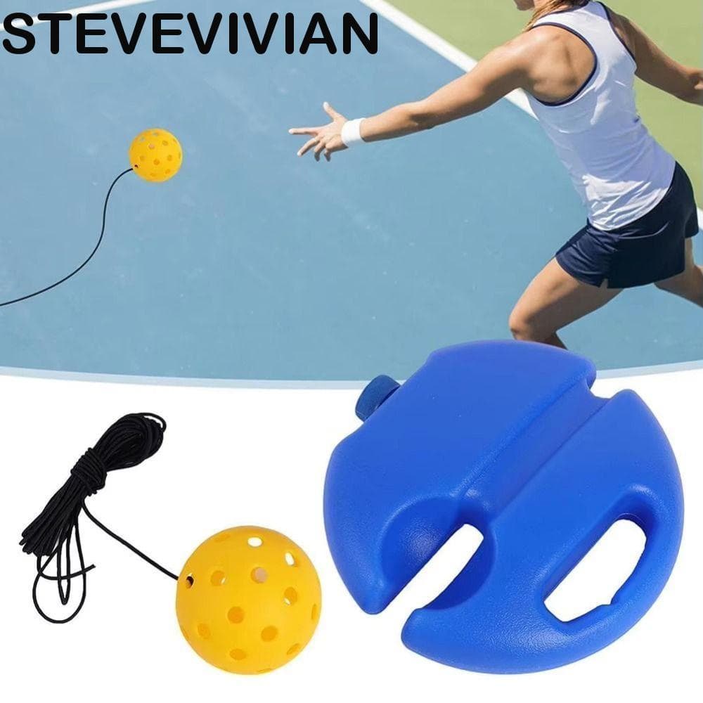 Treinador De Pickleball STEVEVIVIAN , Tênis Com Corda Elástica Criativa , Auxiliares De Treinamento De Plástico Durável