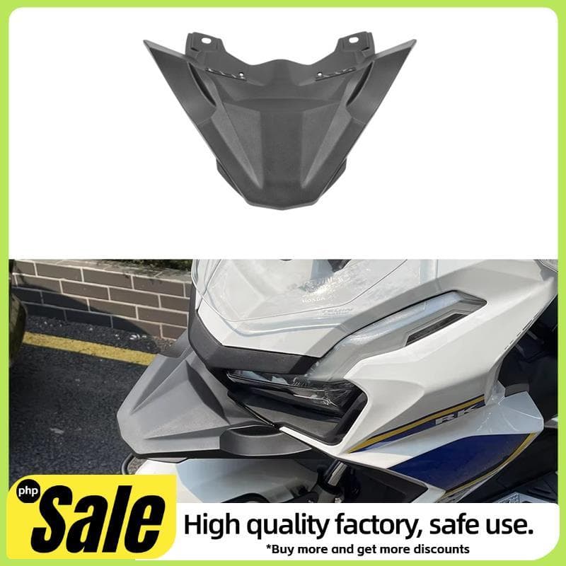Motocicleta Frente Bico Carenagem Cowl Extensão Roda Extensor Capa Para ADV 160 2023 2024 Acessórios
