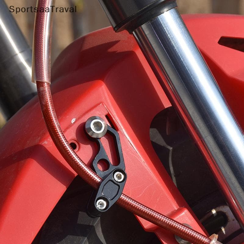 Braçadeira De Cabo De Freio S & T Para Motocicleta E-Bike Instrumento Chicote De Fios Clipe De Fixação Óleo Combustível 