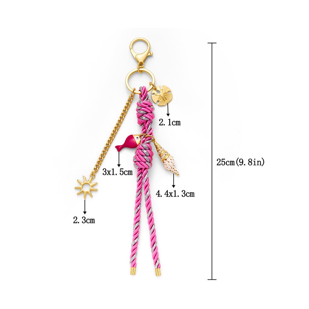 Bonito saco ornamentos All-Match estilo simples pingentes saco ornamentos feminino