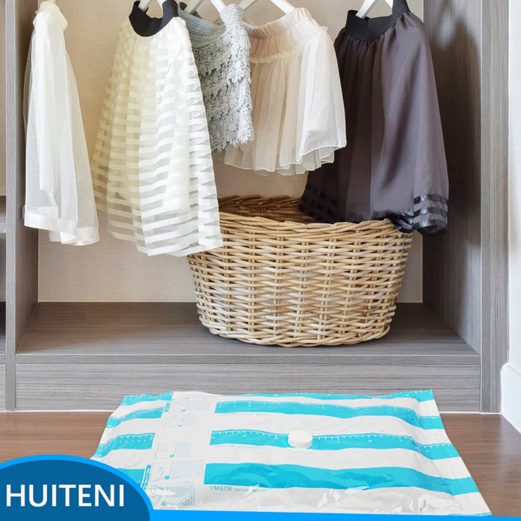 Saco De Armazenamento A Vácuo Dobrável Roupas Calças Pacote Casa Em Movimento Viajar Toalha Cobertor Embalagem Organizad