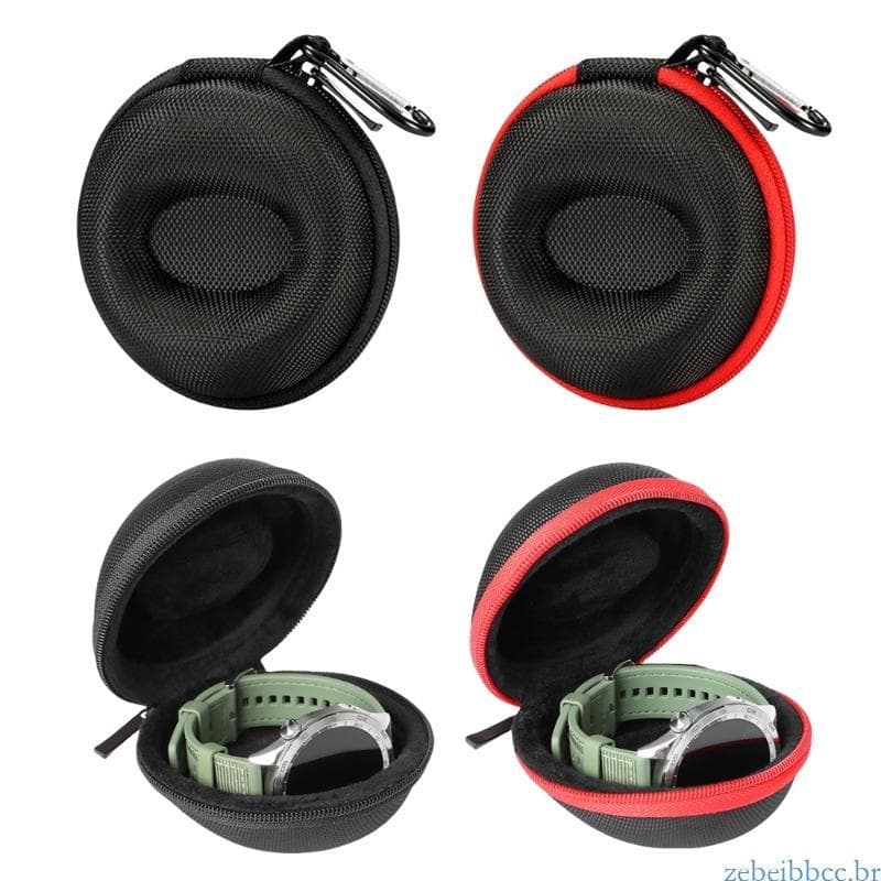 zebeibbcbr Caixa Armazenamento Relógio Multifuncional, Estojo Viagem, Organizadores Forro Macio Para Ócul