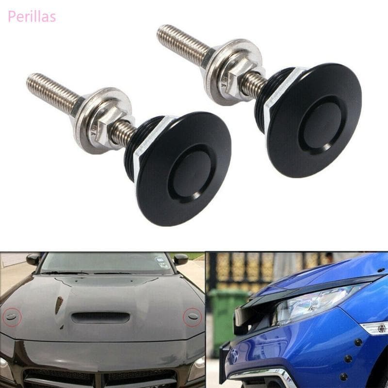 Perillas Pinos Capô Veículo, Clipe Bloqueio Alumínio Para Carro, Rápido, Fixadores Liberação Rápida