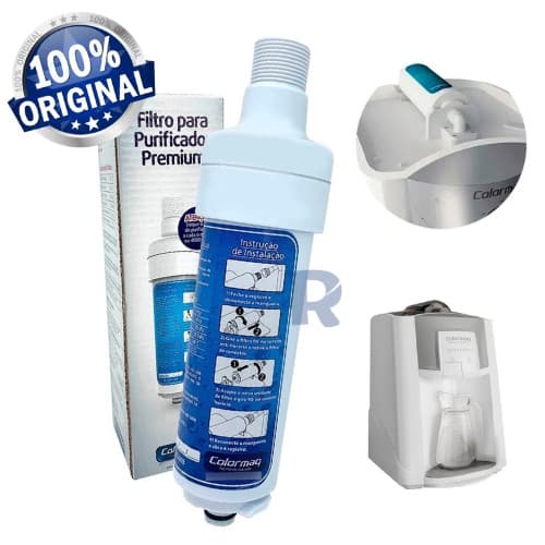 Filtro Purificador de Água Colormaq Original Modelo Premium Girou Trocou Envio Imediato Com NF