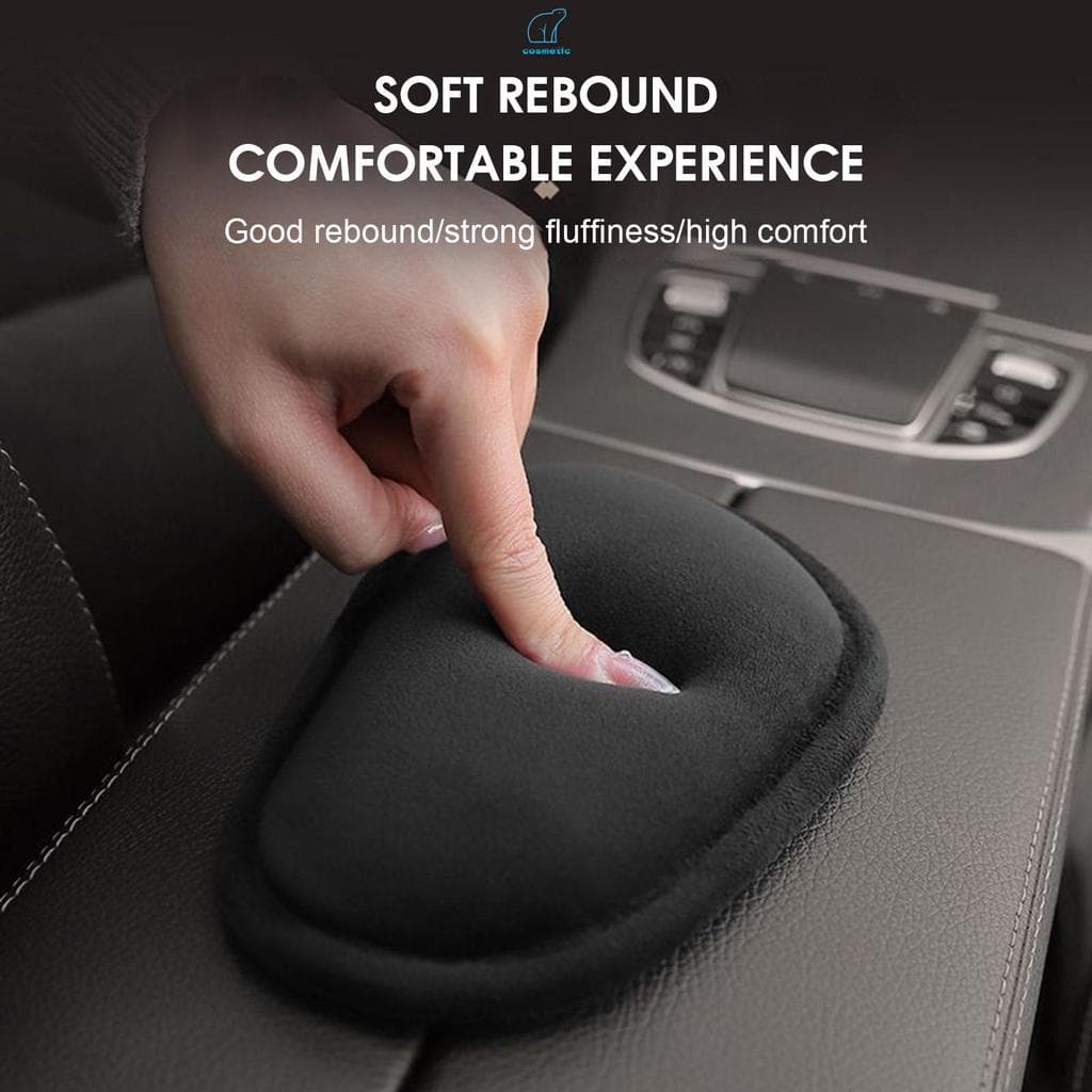 Almofada De Joelho De Carro De Pelúcia-Protetor De Console Central Para Acessórios Internos