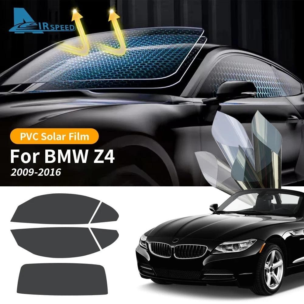 Para BMW Z4 E89 2009 2010 2011-2016 Pré-Cortado Fácil Instalação Kit De Filme Matiz Da Janela Do Carro Colorido Solar Pr
