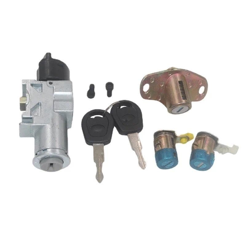 Para Chery QQ Todo O Núcleo De Bloqueio Do Carro Fechadura Da Porta Com Chave qq3 Ignição Montagem Direção