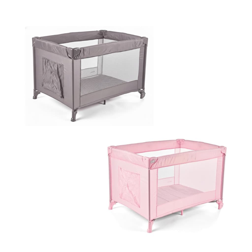 Cercadinho Berço Para Bebê Portátil Com Rodinhas Infantil 2 em 1 Desmontável com Bolsa