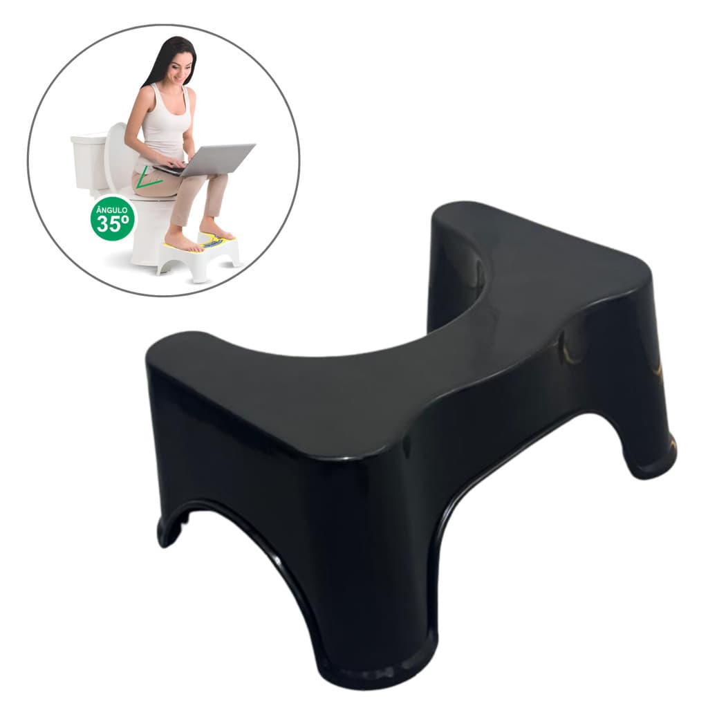 Banco Banquinho Cócoras Antiderrapante - Alívio Da Prisão de Ventre