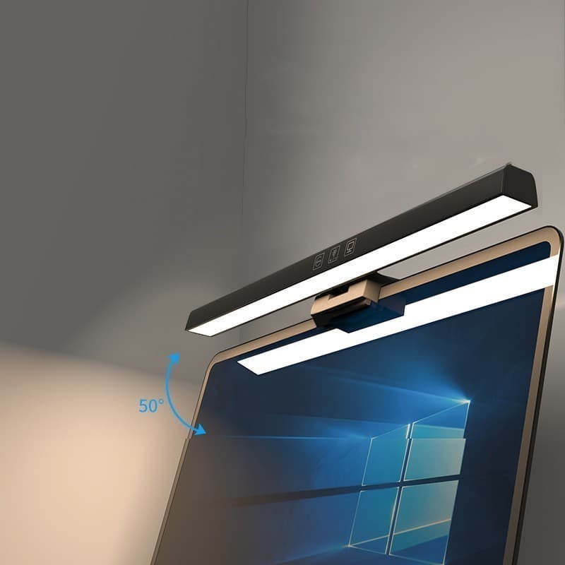 Luz Do Monitor 50Cm Do Computador Desktop Pc Tela Led 3 Cor